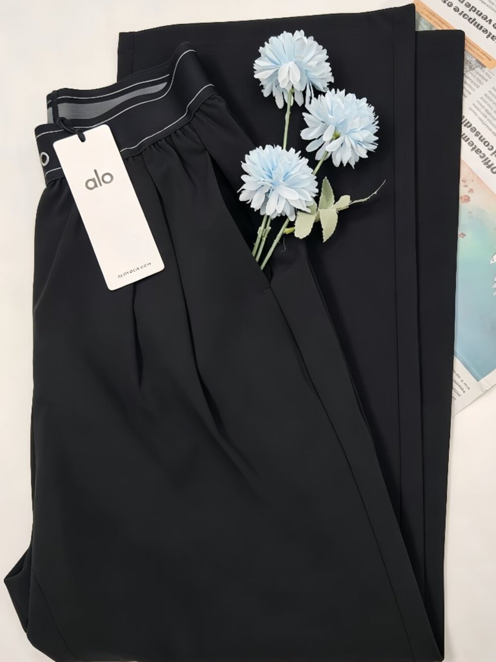 Brand New ALO Yoga Black Suit Up Trousers✨Summer Casual Athletic Pants (Regular) - Picture 3 of 7